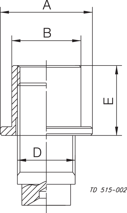 TANK LEG W/O BASE PLATE LKTC