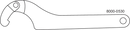 Spanner DN25-DN40 DN25 1.4301 (304)