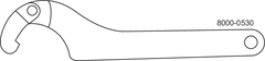 Spanner DN50-DN100 DN50 1.4301 (304)