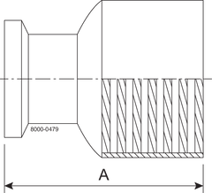 Adattatore Tri-Clamp® 22MP 4