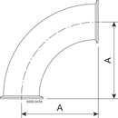 Tri-Clamp® B2CMP Bends 90 4"