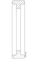 Guarnizione Tri-Clover® 42MP USP VI Standard certificato TC 0,5" EPDM (E) Guarnizione igienica