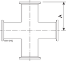 Tri-Clamp® B9MP Cross 1"