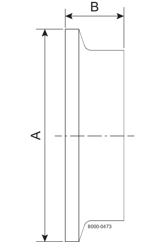 Tappo termometro Tri-Clamp® 23BMP NPT 4" 0,75"