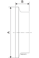 Tappo termometro Tri-Clamp® 23BMP NPT 1,5" 0,25"