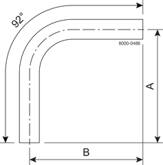 Tri-Clover® B292S Bends 92 4