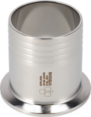 Tri-Clamp® 14MPHR Adapter 0.75" 0.375" SF4 (PM) 316L UltraPure TriClamp and Hose