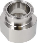 Tri-Clamp® 22MP Adapter 0.75" 0.25" SF4 (PM) 316L UltraPure TriClamp NPT female