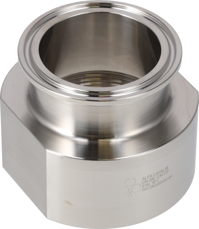 Adattatore Tri-Clamp® 22MP 1" 0,5" SF1 (PL) 316L UltraPure TriClamp NPT femmina