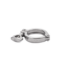Anello di serraggio Tri-Clover® A13MHM Cerniera singola 2" 304 Estremità di serraggio