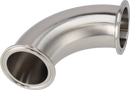 Tri-Clover® B2CMP Bends 90 0.5" SF1 (PL) 316L ASME BPE Clamp ends