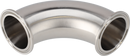 Tri-Clover® B2CMP Bends 90 3" SF1 (PL) 316L ASME BPE Clamp ends