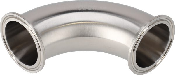 Tri-Clover® B2CMP piega 90 4" SF1 (PL) 316L ASME BPE estremità morsetto