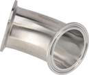 Tri-Clover® B2KMP Bends 45 0.5" SF4 (PM) 316L ASME BPE Clamp ends