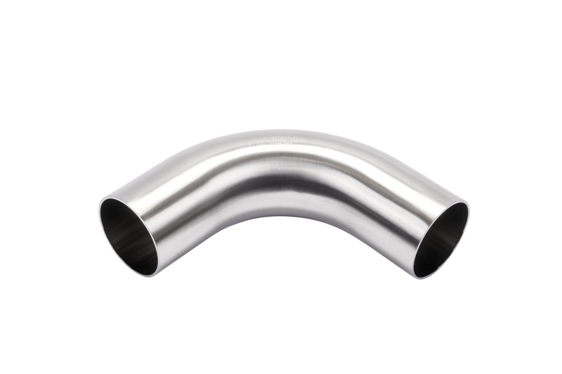 Tri-Clover® B2S piega 90 3" SF4 (PM) 316L ASME BPE estremità saldate