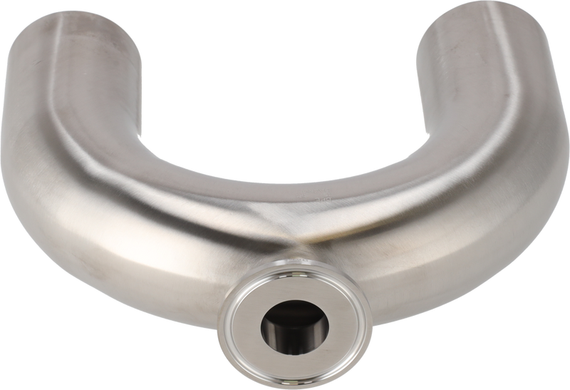 Tri-Clamp® B2UMPBOA Punto di utilizzo 2,5" 0,5" SF1 (PL) 316L UltraPure Saldatura e TriClamp e Saldatura
