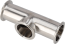 Tri-Clover® B7MPS Tee Equal  0.5" SF1 (PL) 316L ASME BPE Clamp ends
