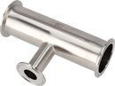 Tri-Clover® B7RMP Reducing Tees 1" 0.5" SF4 (PM) 316L ASME BPE Clamp ends