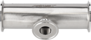 Tri-Clover® B7RMPS Reducing Tees Short 3" 0.75" SF1 (PL) 316L ASME BPE Clamp ends