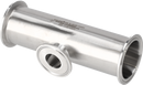 Tri-Clover® B7RMPS Reducing Tees Short 3" 1.5" SF1 (PL) 316L ASME BPE Clamp ends