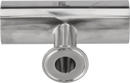 Tri-Clamp® B7RWWM Reducing Tees 1" 0.75" SF1 (PL) 316L UltraPure Weld and TriClamp and Weld