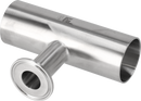 Tri-Clamp® B7RWWM Reducing Tees 2.5" 1" SF1 (PL) 316L UltraPure Weld and TriClamp and Weld