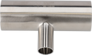 Tri-Clover® B7RWWW Reducing Tees 1" 0.5" SF4 (PM) 316L ASME BPE Weld ends