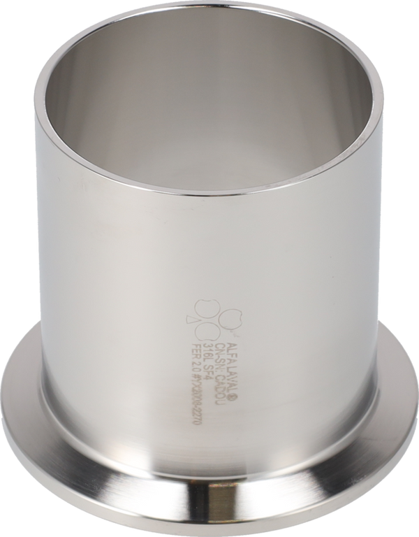 Ghiera Tri-Clamp® BS14AM 4" SF4 (PM) 316L ASME BPE TriClamp e saldatura