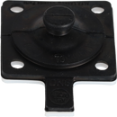 MEMBRANA TFM/EPDM DN8-1/4" - PULSANTE A PUNTO FISSO PER VALVOLA A MEMBRANA UNICA DV-ST